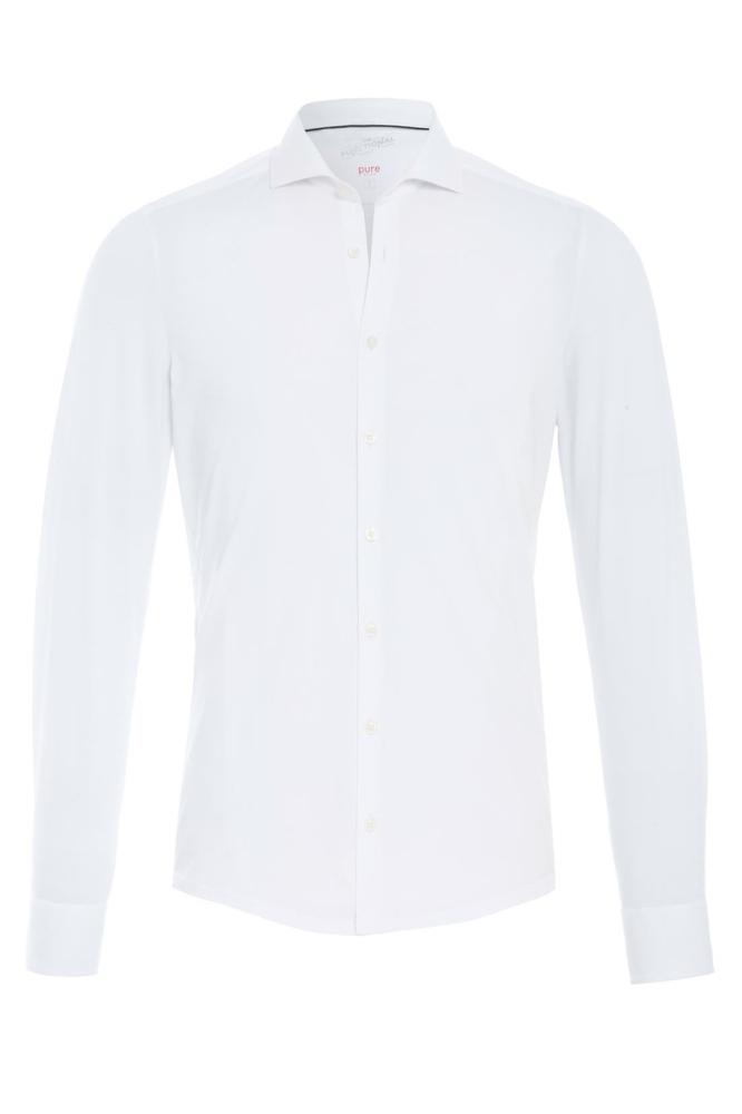 FUNCTIONAL SHIRT LONGSLEEVE 4030 21750 900 WHITE PLAIN